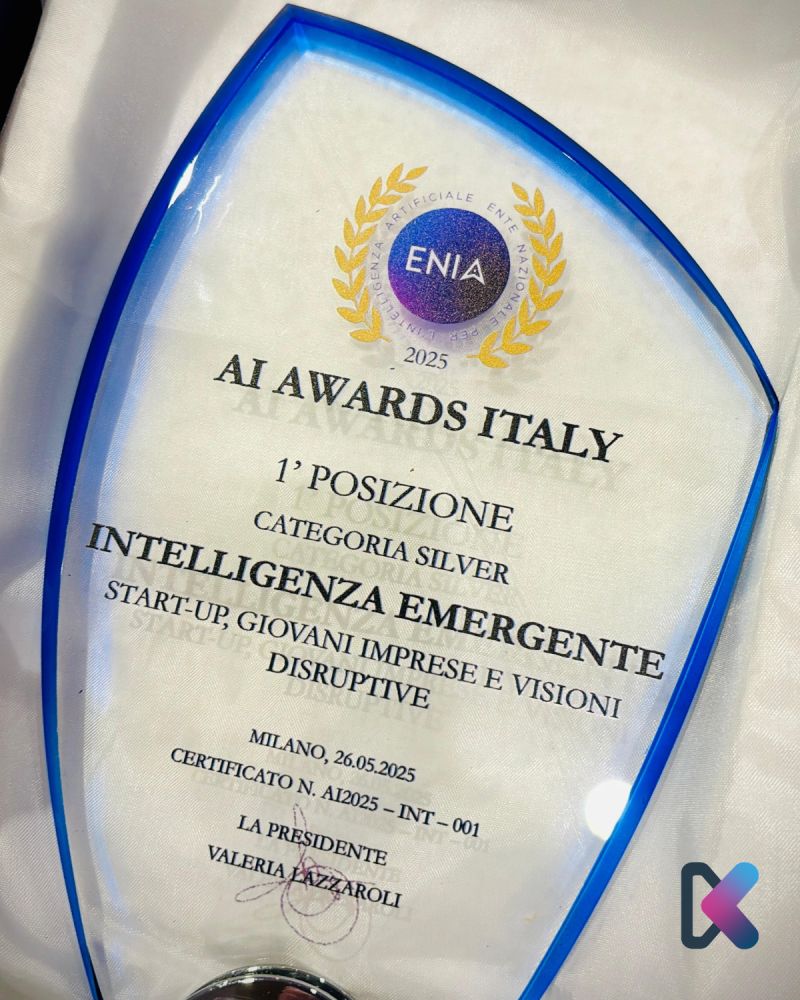AI Awards Italy 2025 — E.N.I.A.® — Premio per l'AI Conversazionale Industriale